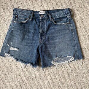 AGOLDE Parker Long Short with Cuff, Women's Size 30